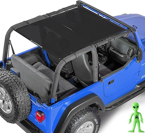 Alien Sunshade for Jeep Wrangler: Sun Protection & Comfort